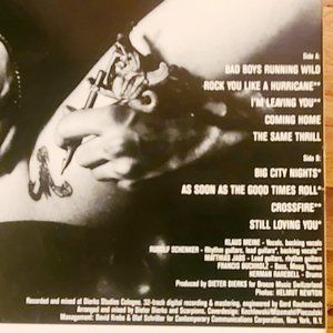 SCORPIONS - Love at First String album